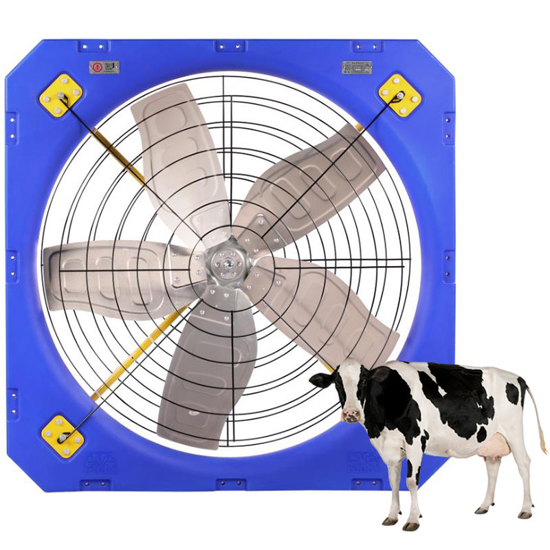 Ventiladores de ventilación de ganado con modo de accionamiento directo y frecuencia de 50-60 Hz