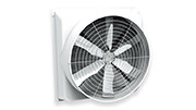 Ventiladores de escape industriales de estilo moderno para enfriamiento de aves de corral 6.2m/s Velocidad del viento