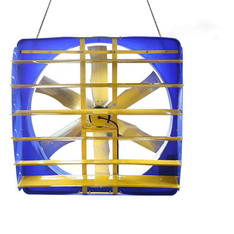 Ventilador de circulación de acero galvanizado para enfriamiento de aves de corral 120193m3/h Volumen de aire 1830mm Diámetro de la hoja