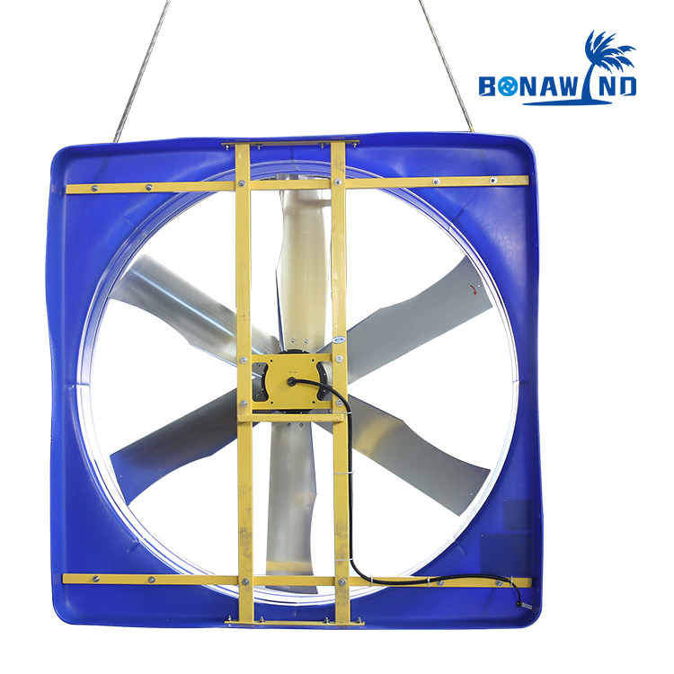 Ventilador de circulación de acero galvanizado para enfriamiento de aves de corral 120193m3/h Volumen de aire 1830mm Diámetro de la hoja