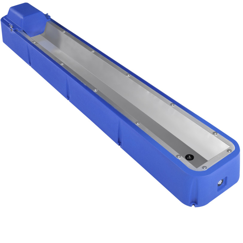 Agua automática de ganado azul LLDPE con control de temperatura incorporado y velocidad de flujo de 100-120L/min
