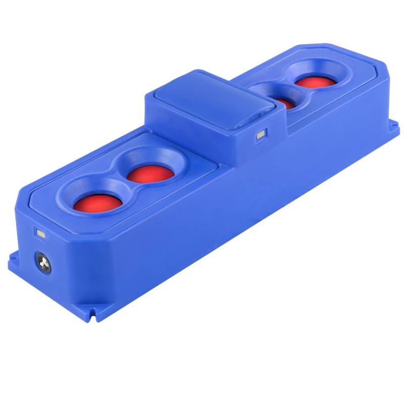 Agua automática de ganado azul controlada por temperatura con control de temperatura incorporado para ganado
