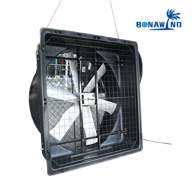 Ventilador de escape industrial 120200m3/h Flujo de aire máximo 72 pulgadas Diámetro de la hoja 4.2A Intensidad de corriente