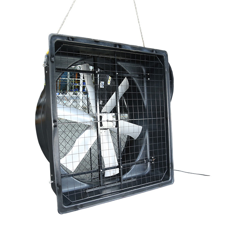 Ventilador de escape industrial de alta potencia de 72 pulgadas con protección IP55 y control de velocidad de 345 r/min