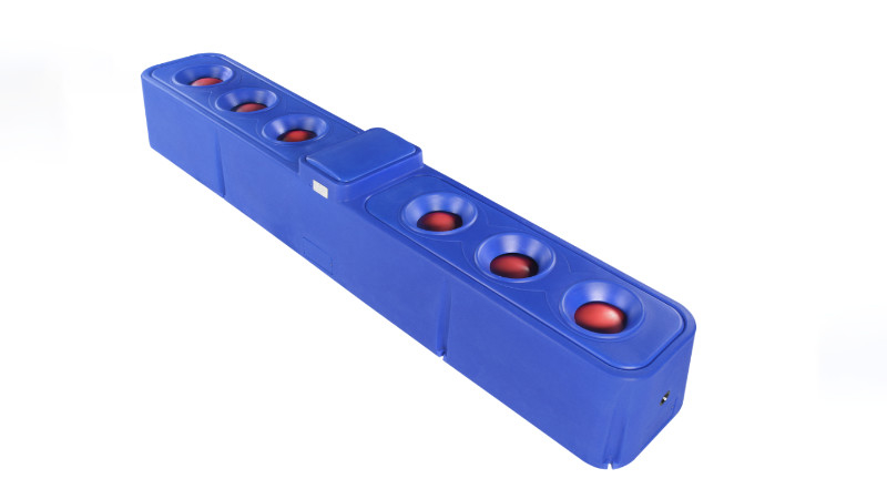 Agua automática de LLDPE azul ganado con caudal de 100-120 L/min y capacidad de 300 L