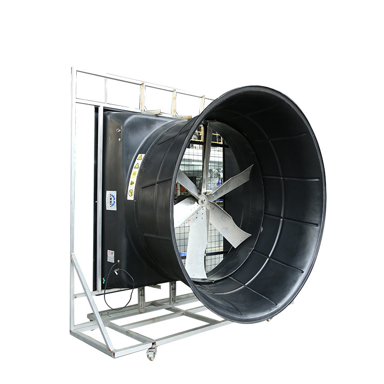 Ventilador de escape industrial para almacén que utiliza ventilador de flujo axial para mejorar la calidad del aire
