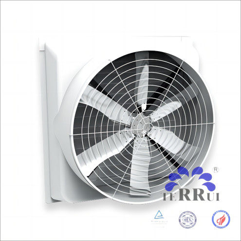 Ventilador de escape industrial con velocidad de rotación de 460 r/min para un flujo de aire óptimo y 850w de potencia