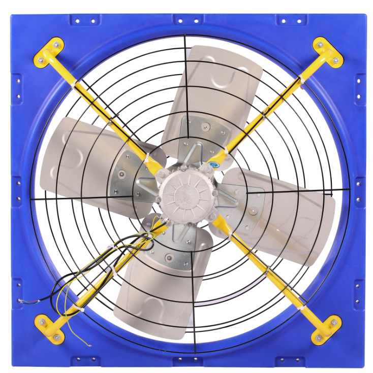 Ventilador de ventilación de ganado industrial de ahorro de energía con potencia de entrada de 410W y corriente de 1.1A