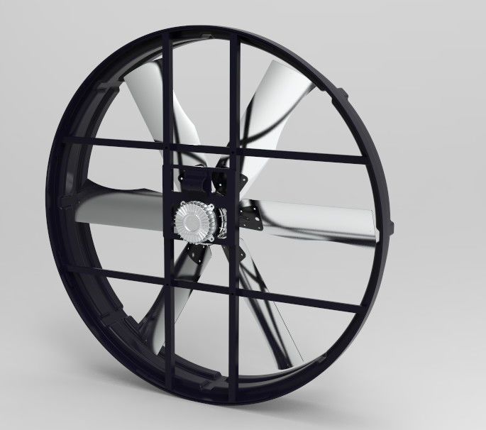Ventilador de paneles industriales con flujo de aire máximo de 120000 m3/h y capacidad de 60 m3/h Vortex en línea