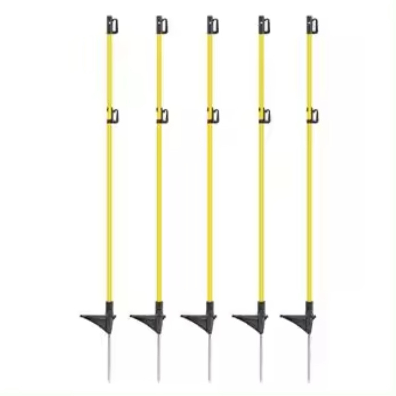 Post redondo de fibra de vidrio con 120cm de altura 10mm de diámetro 50pcs por cartón y 1 año de garantía para múltiples aplicaciones