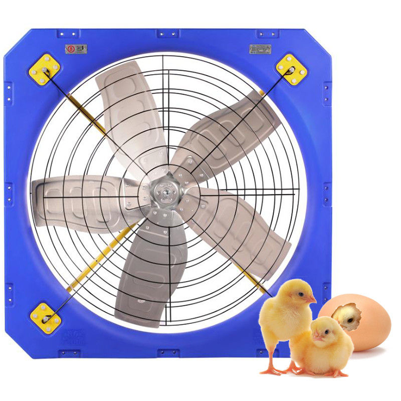 Ventilador de ventilación de ganado con 610RPM Velocidad de rotación 40700m3/h Flujo de aire y potencia de 600w/0.8hp