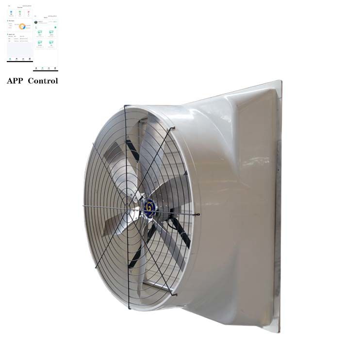 Ventiladores de ventilación para ganado de 48