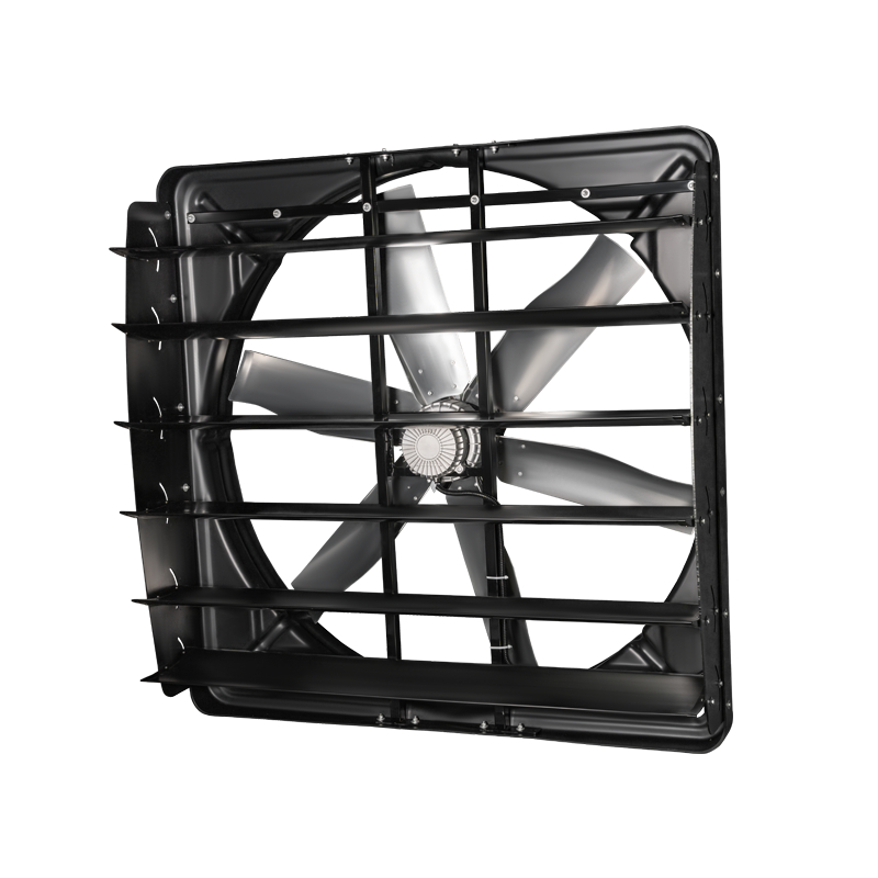 Ventilador de circulación industrial para granja lechera con 2000w de potencia y 12000m³/h de flujo de aire