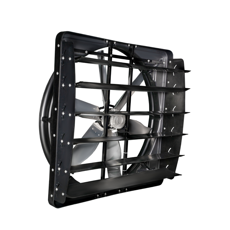 Ventilador de circulación industrial para granja lechera con 2000w de potencia y 12000m³/h de flujo de aire