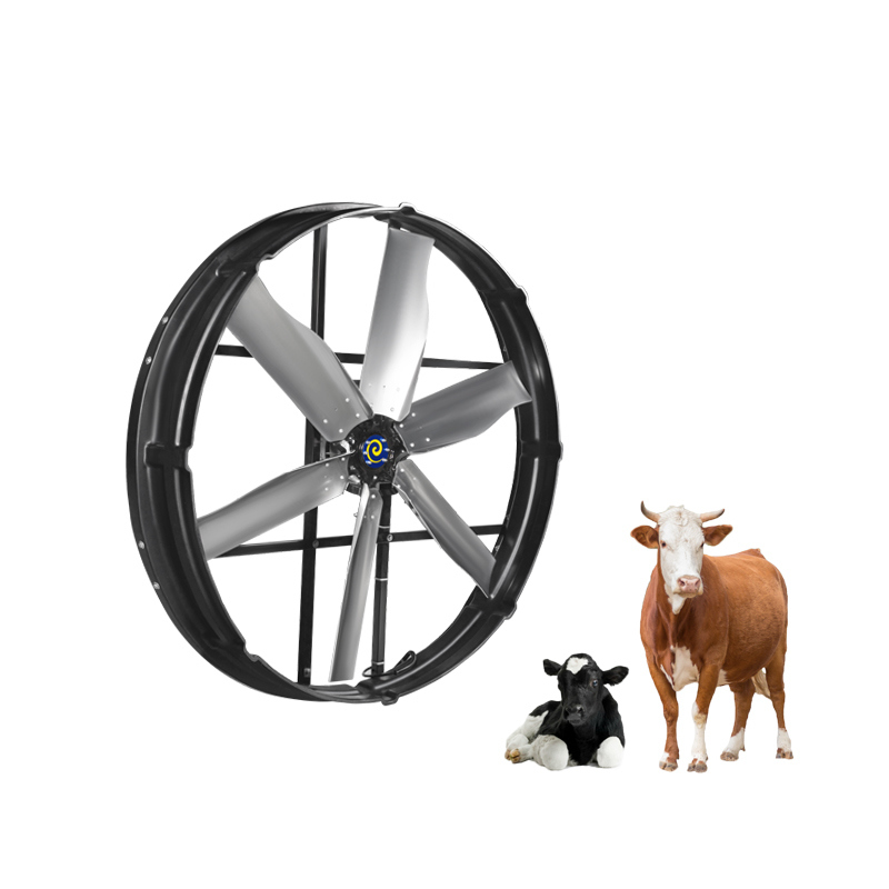 Potencia 2000W Ventilador de escape industrial IP55 Nivel de protección 60mm Instalación de tuberías 345r/min Velocidad de rotación