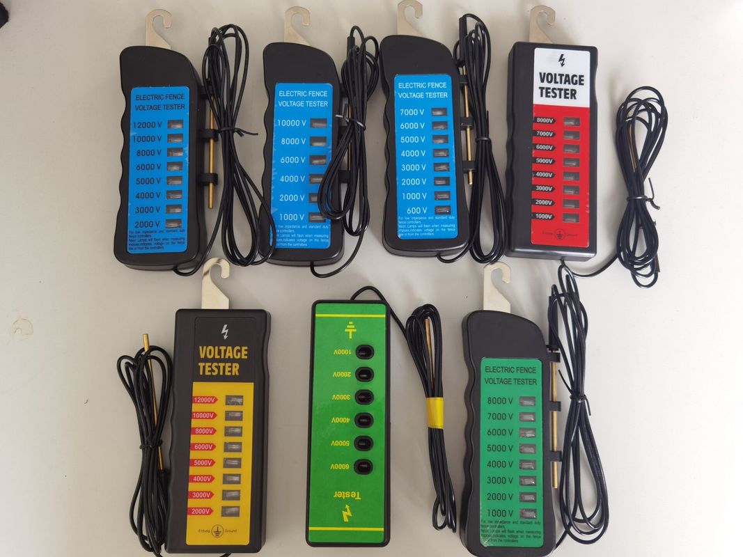 Alarma eléctrica del voltaje de Accessories Plastic Fence de la cerca ISO9001