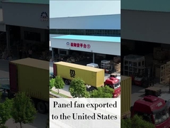 Ventiladores de ventilación de ganado de estilo moderno para enfriamiento de aves de corral 6.2m/s Velocidad del viento