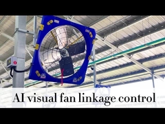 Fans de ventilación del ganado