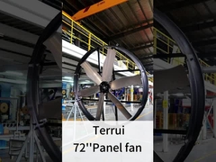 Ventilador de escape de humo de fuego de ahorro de energía con potencia 3Φ/380V/50Hz y volumen de aire/W 60m3/h