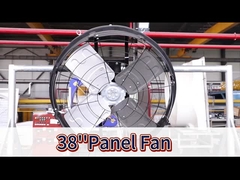 38Fan de panel 300W 380-480V Cuadro PE de doble capa 27300m3/h Flujo de aire