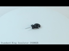 Excelente aislamiento de cercas eléctricas aisladores de postes de madera con un costo asequible