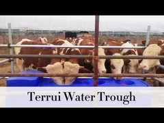 Tanque de riego azul de 85L con manguera trenzada 3/4