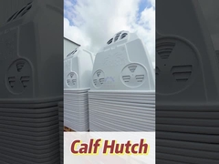 Casetas de terneros resistentes a las intemperie para mejorar las condiciones de la ganadería