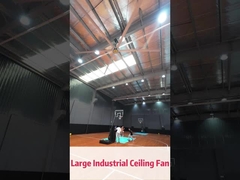 6pcs Material de hoja de aleación ventilador de techo industrial para 1400m2 área de cobertura y bajo ruido