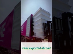 0.4hp 380-480V ventilador de escape industrial con velocidad de rotación de 750RPM