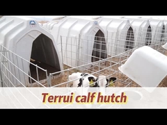 Casa de terneros ventilada para terneros