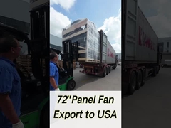 Ventilador de escape de humo industrial de 3 fases para una eliminación efectiva del humo